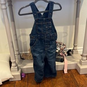 Gap overalls denim size 18-24 months